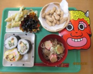 豆まき